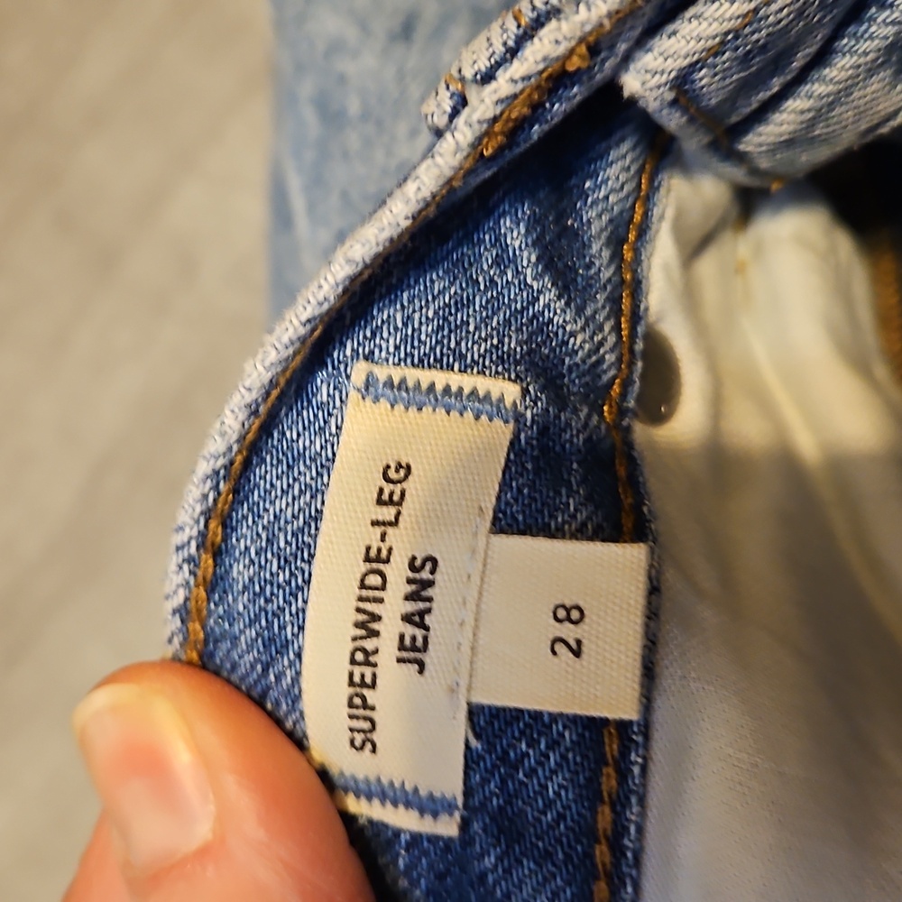 Madewell Super wide Jeans - Picture 4 of 5